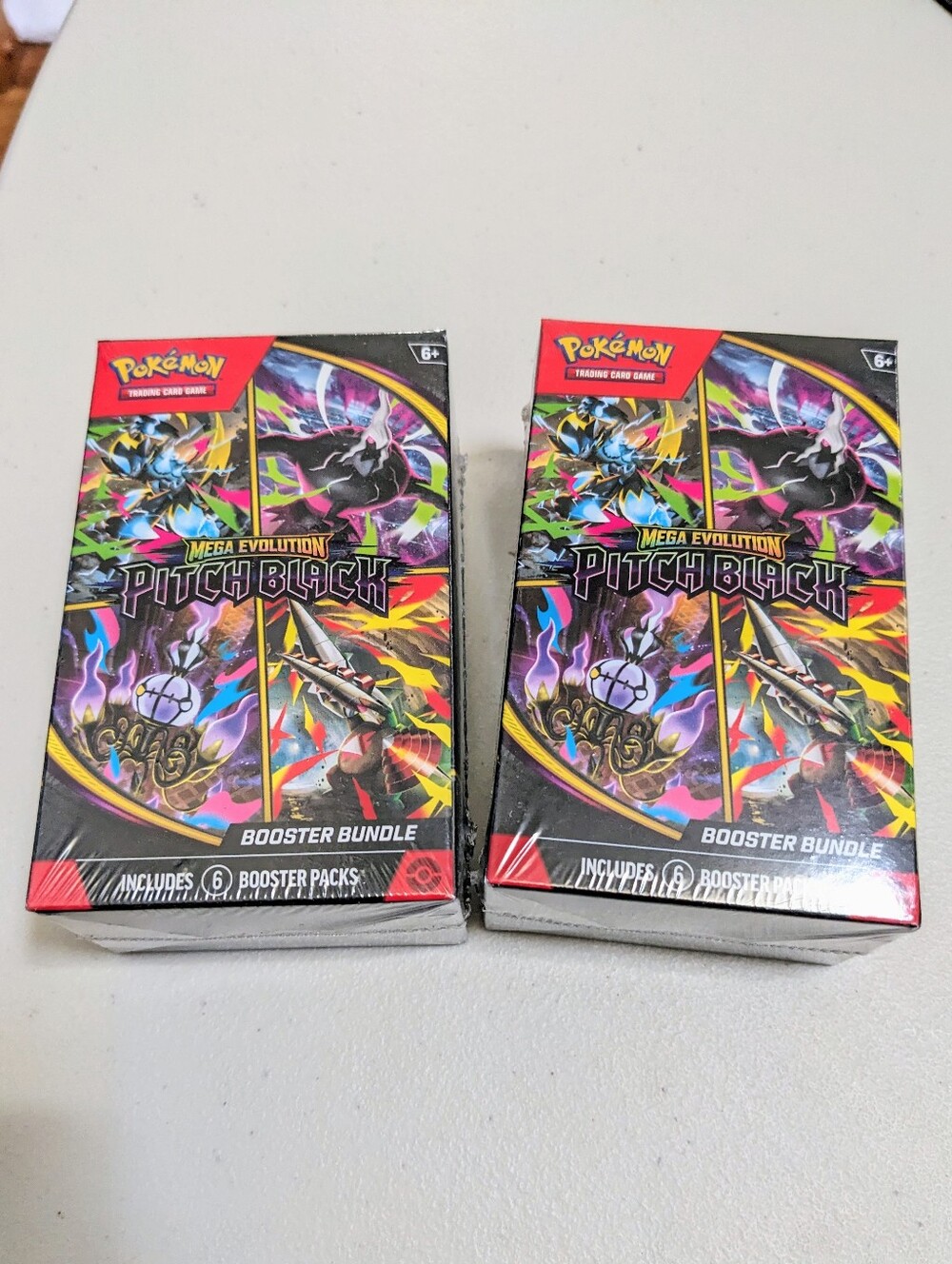 2X NEW Pitch Black Booster Bundles - Pokemon cards - Brand New & Sealed!